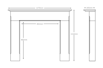 The Straight Headed Tudor – Esher Fireplaces