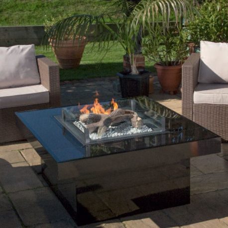 Blaze – Outdoor Gas Fire (Garden Centre Table)