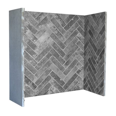 Grey Herringbone Chamber